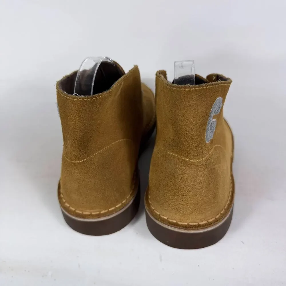 Clarks Bushacre 2 Chukka Boot Men's 9 Brown Lace-Up Round Toe Block Heel Casual